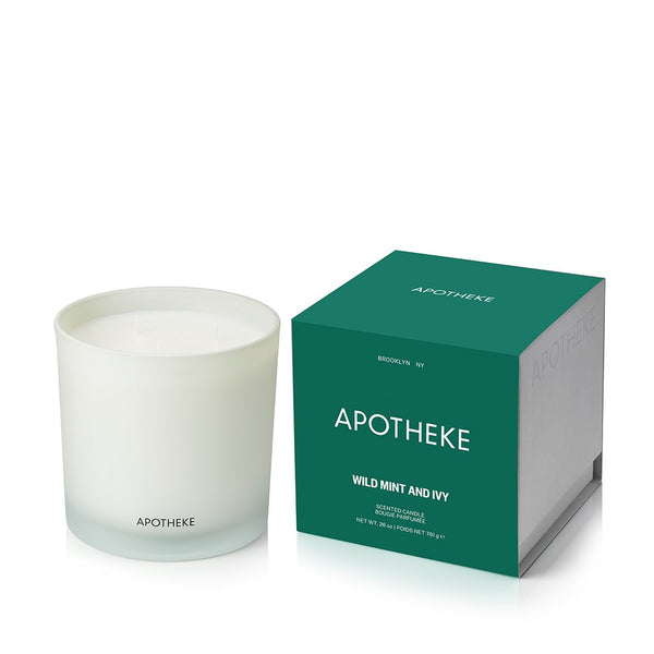 Wild Mint and Ivy 3-Wick Candle – APOTHEKE