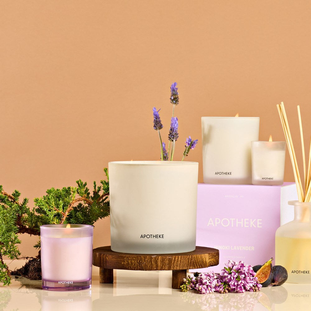 Hinoki Lavender Classic Candle – APOTHEKE